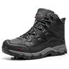NORTIV 8 Scarpe da Trekking da Uomo Stivali da Esterno Scarponi da Trekking Scarponi da Trekking Impermeabili Stivali da Arrampicata Alpinismo,Size 42,Nero,NMUMHB2501