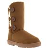Holly Donna 3 Classico Pulsante Pioggia Foderato Di Pelliccia Scarpe Stivali - LTA39 AEA0283