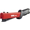Novus 71526 J-044 - Tettatrice professionale per martelli, ricarica rapida, manico antiscivolo, max. 175 mollette a filo piatto 44359 mm, colore: Rosso