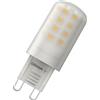 OSRAM Lampada LED PIN con attacco G9 3,2 W 320 lm 2700 K dimmerabile GlowDim alogena sostitutiva per illuminazione d'accento a lunga durata 25.000 ore elevata resa cromatica