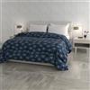Italian Bed Linen FASHION Trapunta invernale stampata, made in Italy, FireworksMatrimoniale 260x260cm