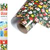 Siser® Easypatterns PLUS Joyful Christmas, 30cm x 0,5 mt, vinile Termotrasferibile Termoadesivo per la Personalizzazione di Abiti, Accessori e Tessuti d'arredo, Materiale per Hobby Creativi