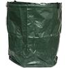 Windhager Borsa da Giardino, 80 l, Borsa da Giardino, Sacco per rifiuti da Giardino, Sacco per Foglie, Pieghevole, salvaspazio, Verde, 200 g/m², Diametro 45 x 50 cm, 06779