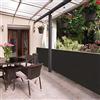 tenax Bahia 1,50x10 m Grigio, Rete Tessuta Schermante Frangivista per Giardini, Balconi, Recinzioni e Terrazze