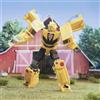 Transformers EarthSpark - Deluxe Class, Action Figure di Bumblebee da 12,5 cm, Giocattoli Robot per Bambini e Bambine dai 6 Anni in su