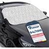 Upgrade4cars Copri Parabrezza per Auto Estate | Telo 145 x 100 cm | Copertura Protezione Anti UV
