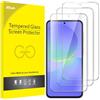 JETech Pellicola Protettiva per Samsung Galaxy A37 5G / A36 5G, 9H Vetro Temperato Film, Anti-Graffio, HD Chiaro, Pacco da 3