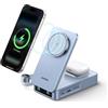 UGREEN MagFlow 2 IN 1 Qi2 25W Batteria esterna 20000mAh Cavo integrato 100W Compatibile con MagSafe iPhone 17 16 15 14 13 12 Air Plus Pro Max AirPods Power Bank Design Ricarica magnetica Schermo TFT