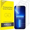 JETech Pellicola Protettiva per iPhone 17e (2026) / iPhone 16e / iPhone 13/13 Pro, Pellicola in Vetro Temperato, Display da 6,1 Pollici, Pacco da 3