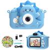 HiMont Macchina Fotografica per Bambini, 1080P Fotocamera Digitale con Scheda 32G & Schermo da 2,0", Selfie Videocamera, Regalo per Compleanno, Natale, Giocattolo per Bambini 3-12 Anni