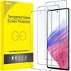 JETech Pellicola Protettiva per Samsung Galaxy A53 5G / A52 / A52 5G / A52s 5G, 9H Protezione in Vetro Temperato Film, HD Chiaro, Pacco da 3