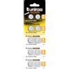 Uniross 10 Batterie a Bottone LR1154 AG13 LR44 per Orologi Termometri Digitali Giocattoli Calcolatrici - Uniross Pile Alcaline 1,5V Piccole Sottili a Lunga Durata di Alta Qualità