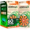 Udivita 60 Batterie per Apparecchi Acustici PR48 Arancioni Misura 13 Udirmax - Pile Zinco-Aria con Tecnologia Dynamic Sonar Prive di Mercurio 1,45V Formato Eco Pack - 6 Blister Ecologici da 10 Pile