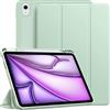 EasyAcc Cover Custodia Compatibile con iPad Air 11 Pollici M4/M3/M2 (2026/2025/2024), iPad Air 5/4 (10,9-Pollici, Modello 2022/2020, 5a/4a Generazione), Supporta Ricarica Magnetica di iPencil,Verde