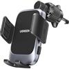 UGREEN Supporto Telefono Auto, Porta Cellulare Macchina Ventilazione con Clip a Gancio Metallico Compatibile con iPhone 16 15 14 Plus PRO Max, Galaxy S24 S23 Ultra, Redmi Note 12, ECC.
