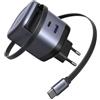 UGREEN Nexode 65W Caricatore Retrattile USB C GaN Alimentatore Rapido a 3 porte PPS 45W Compatibile con MacBook Pro Air Galaxy S26 iPhone 17 Pro Max Air/Serie 16-12