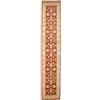 RugVista, Ziegler Kaspin, Fatto a macchina, Tappeto, Tappeto Oriental Ziegler, Pelo alto, 80 x 400 cm, Corridore, Oeko-Tex Standard 100, Polypropylene, Corridoio, camera da letto, cucina, soggiorno, Rosso