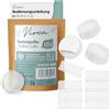virea 12 x Fermaporta - Trasparente 21 x 6 mm - - Paracolpi autoadesivi per porte - - Paracolpi elastici per pareti - - Fermaporta in gomma per molte superfici come pareti o vetri