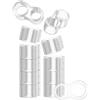 virea 12 x Fermaporta per maniglie Trasparente - - Fermaporta per proteggere pareti e mobili - - Per maniglie di porte e finestre - - Paracolpi per maniglie di porte dal design discreto