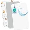 Dreamzie 2 Lenzuola culla Neonato + 1 Coprimaterasso Impermeabile Lettino con Elastico - 100% Cotone Per Culla Co-sleeping, Lettino - 55x90 cm Fox