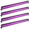 Yespick 336 RGBW LED Wallwasher Barra Luminosa, Luce da Palcoscenico Luci Discoteca, Strobo Faretto Effetti Luce per DJ Feste Nozze Halloween Natale, 4 pezzo