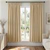 Deconovo Tende Oscuranti per Interni con Fettuccia - 3 Modi di Montaggio, Tessuto Termico Morbido per Camera da Letto e Soggiorno, Certificato OEKO-TEX, 2 Pannelli 140x175 cm, Beige Sabbia