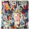 RugVista Leloudo, Tappeto, Moderni I nostri designers, 200 x cm, Quadrata, Pelo medio, Lavabile solo a secco, Multicolore