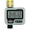 Johgee Computer per irrigazione con ingresso in ottone, timer per irrigazione da giardino con ritardo pioggia, controllo automatico/manuale dell'irrigazione programmabile