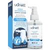 Udivita Spray Detergente per Apparecchi Acustici 60ml con Spazzola Inclusa Udinett per Pulizia Quotidiana Auricolari Cuffiette Bluetooth Igienizzante Formula Delicata Rimuove Cerume e Sporco