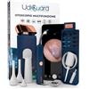 Udivita Otoscopio Pulizia Orecchie Flessibile Digitale con Telecamera HD 10mp WiFi Rimozione Cerume - UdiGuard Pro-Clean Kit Pinzette e Punte Sostituibili per Orecchie Naso Gola - Compatibile con iOS Android