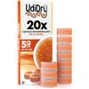 Udivita 20 Capsule Essiccanti per Apparecchi Acustici UdiDry Caps 5g 31mm con Indicatore di Colore - Capsule Deumidificanti Assorbi Umidità con Gel di Silice di Alta Qualità per Contenitori di Asciugatura