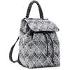 Desigual zaino per il tempo libero Radio Luena Backpack Denim Raw grigio