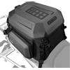 Rhinowalk Borsa per sella moto, impermeabile, espandibile 23-35L, con guscio rigido, borsa per casco da moto, borsa per bagagli, zaino porta casco per moto, borsa per la conservazione