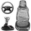 NCTNCX Coprisedili monouso in plastica per auto, 50 pezzi