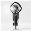 Enjoyaa Ventilatore portatile con nebulizzatore d'acqua, mini ventilatore portatile, 4 velocità, regolabile, ventilatore a spruzzo alimentato a batteria, piccolo ventilatore portatile per viaggi