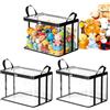 Wezalget Scatola Contenitore Per Libri | Contenitore Organizer In PVC Resistente - Borse Trasloco Per Libri - Utilizzabile In Casa, Libreria, Armadio, Custodie Film, Dischi Videogiochi, Media