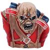 Nemesis Now Scatola Busto Iron Maiden The Trooper con Licenza Ufficiale (Piccolo) Rosso, 12 cm