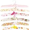 Generico Set grucce per abiti in seta - Gruccia imbottita spessa 39,5 cm, design in spugna senza spalla | Appendiabiti in stoffa per donne, matrimonio, damigella d'onore, armadio, set antiscivolo, organizer sa