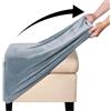 Yekuhe Copri Pouf Quadrato Elasticizzato Copri Ottomano Quadrato Copri Sgabello Copri Pouf poggiapiedi Quadrato Copri Sgabello Fodera per poggiapiedi (Color : #18, Size : 75x75cm/30x30in)