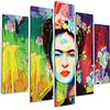 Giallobus - 5 Multi pannello Art Board - Frida - Legno Mdf - 140x100