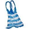 Iceland Srl Borsa Rete Mare per Giocattoli - Sacca Estensibile per Giochi da Spiaggia Piscina Borsa anti sabbia multifunzionale disponibile in due colori - Lunghezza 100 cm