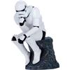 Nemesis Now Stormtrooper The Overthinker Figurine - Licenza ufficiale dipinta a mano in resina Sci-Fi da collezione, Posa del pensatore, 12 cm