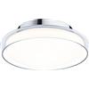 Paulmann 71078 Plafoniera LED Selection Bathroom Luena IP44 3000K 600lm 230V 11,5W vetro, cromo, luce da bagno