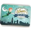 Pastiglie Leone Leone dal 1857 - Latta Gelatine di Frutta Assortite - Collezione C'era una Volta - Latta Regalo Peter Pan - Senza Glutine e Vegane - 100 gr