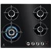Electrolux KGG64375K - Piano cottura a gas n° 4 fuochi colore nero