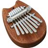 Hemobllo Kalimba in Legno Mini 8 Tasti Facile da Suonare Leggero Portatile Strumento Musicale per Principianti e Regali a Genitori