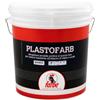 Farbe Idropittura lavabile Plastofarb acrilica al quarzo resistente esterni 5lt 14lt - 5 Lt