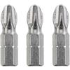 KWB Inserto a croce PH 2 acciaio KWB confezione da 3 pezzi 25mm