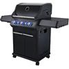 Il Bracere Barbecue a Gas Generation METROPOLITAN 3 FUOCHI - Infrarossi e LED