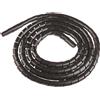 ELETTROCANALI Spiralina per cablaggio 14 mm nera - ECPN14
